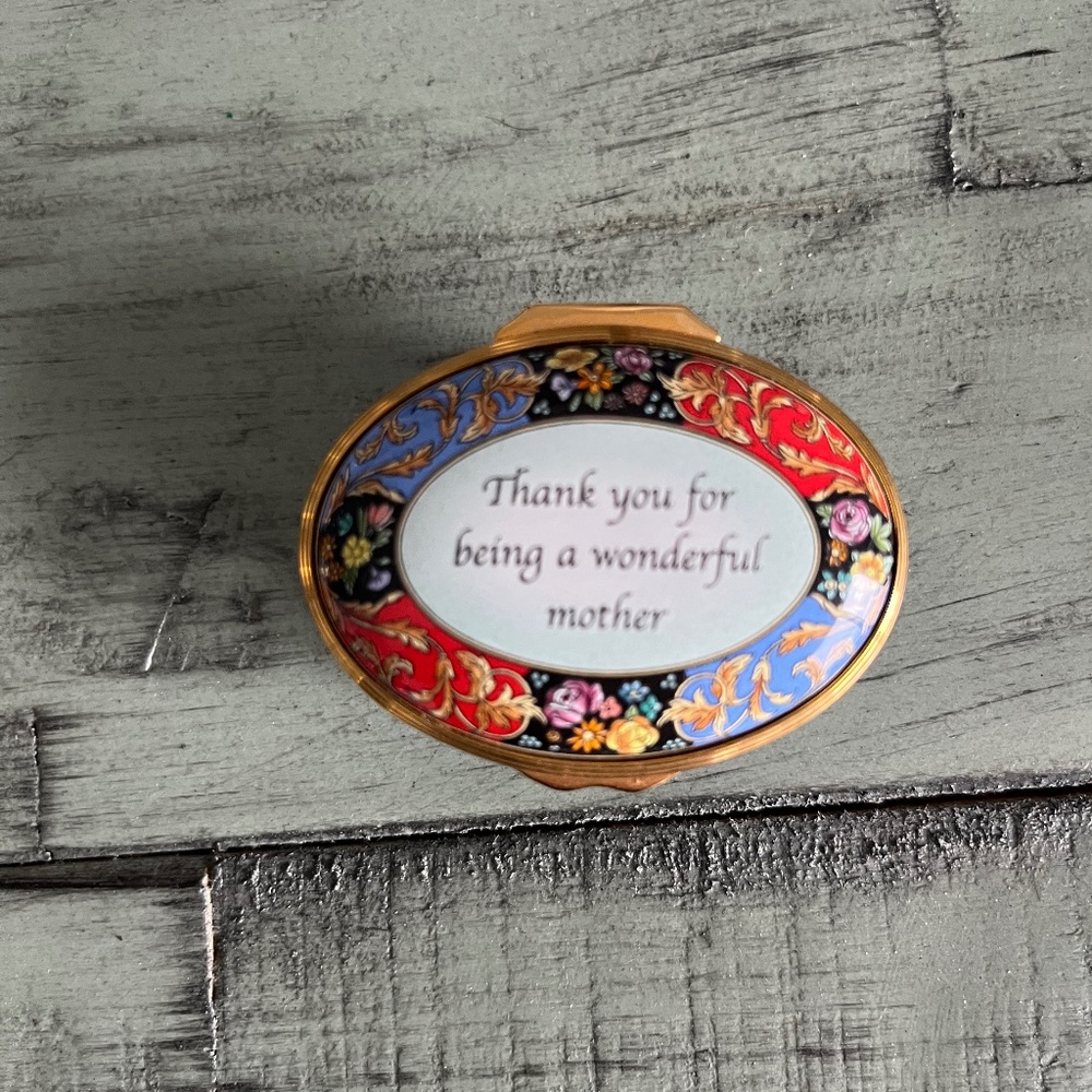 Halcyon Days Collectable Enamel Box
